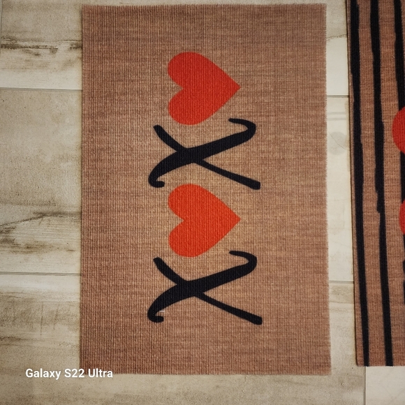 DOOR MAT (VALENTINE'S) set of 3 NWT - Picture 6 of 6